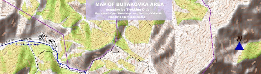 Карта Бутаковка